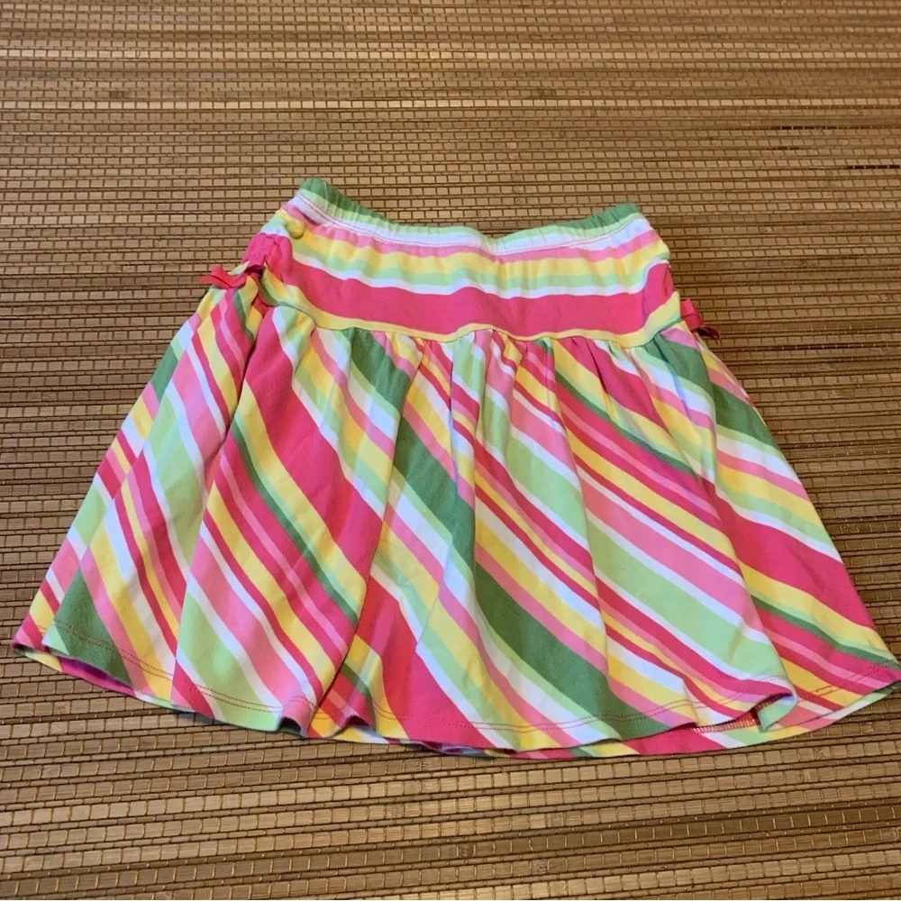 Gymnastics striped skort size 8